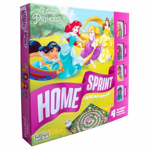 Joc de societate "Disney Princess - Home Sprint", pentru 2-4 jucatori cu varsta de peste 4 ani Joc de societate "Disney Princess - Home Sprint", pentru 2-4 jucatori cu varsta de peste 4 ani